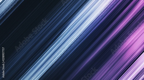 Dynamic Diagonal Stripes: A Serene Abstract Artwork