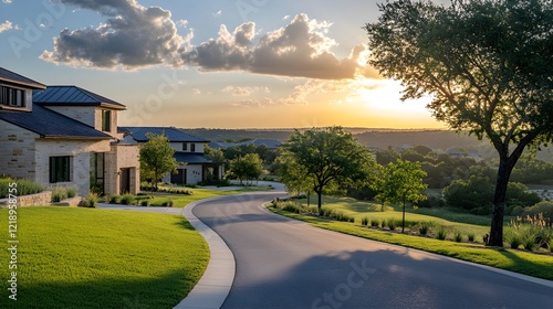 hill country sunset luxury homes