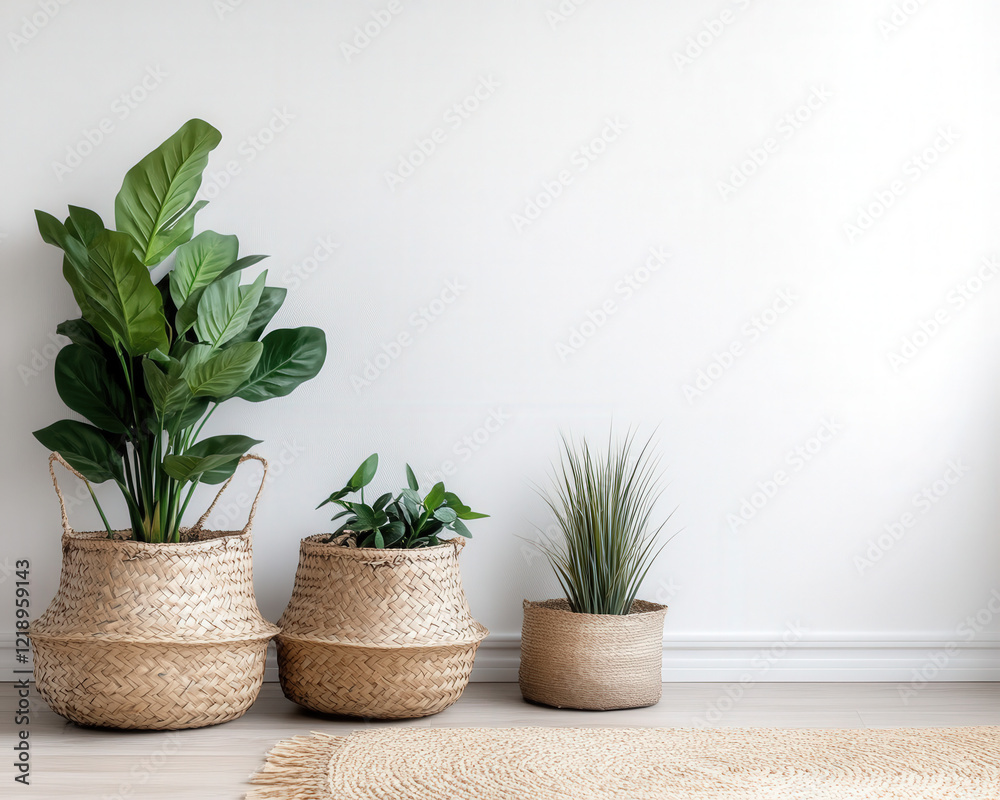 Indoor greenery for a cozy atmosphere