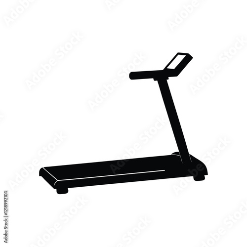 A treadmill vector illustration