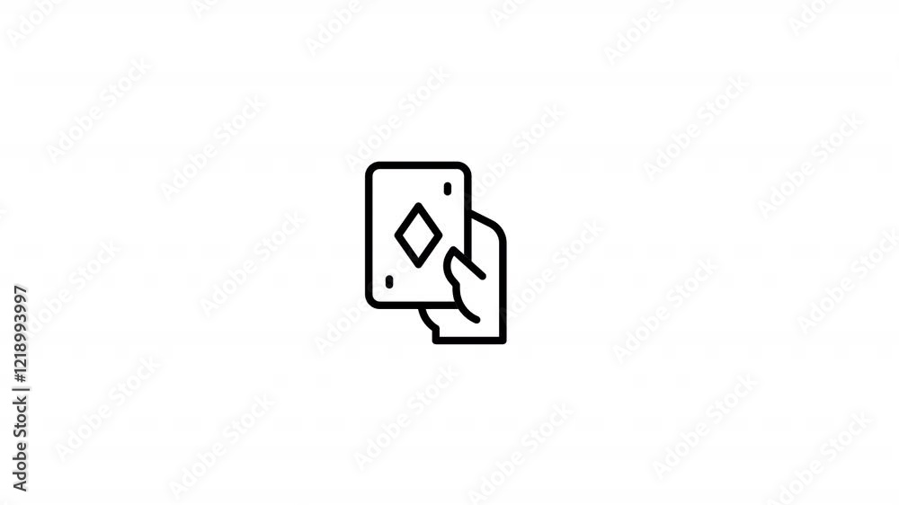 Cards Animated Icon With Alpha Cards Animated Icon With Alpha