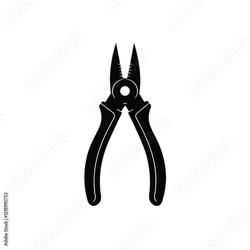 A pliers tool vector illustration
