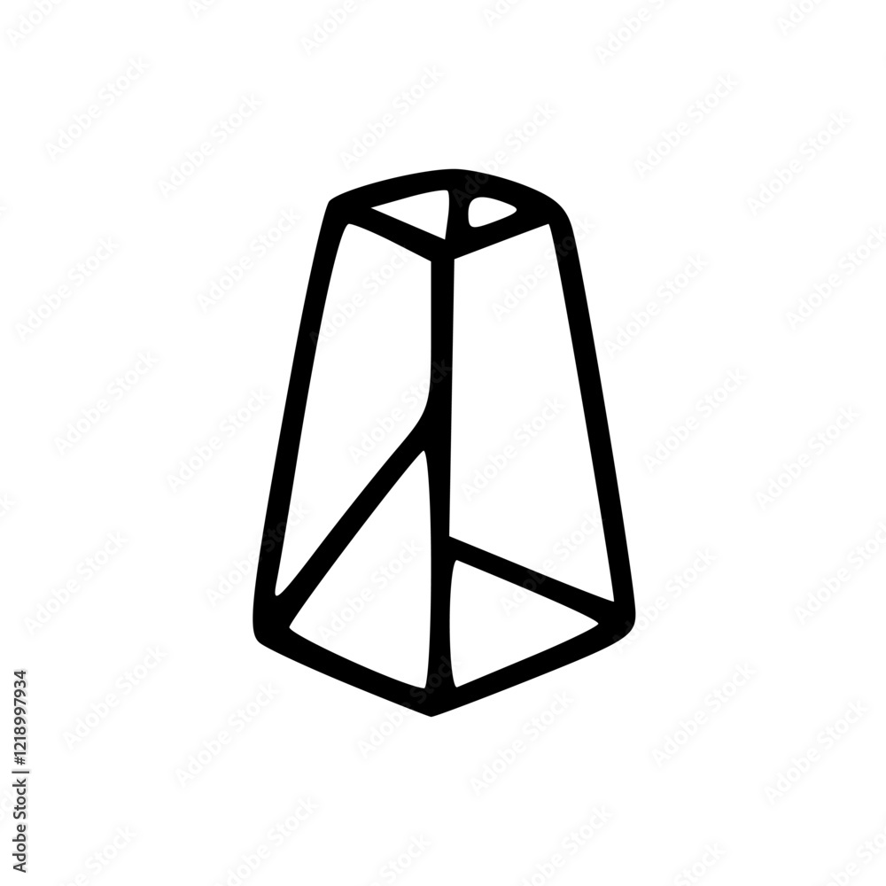 a line art drawing of a minimalist vase in cartoon style a line art drawing of a minimalist vase in cartoon style
