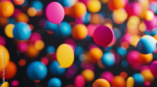 Abstract Natural Colorful Background Bokeh