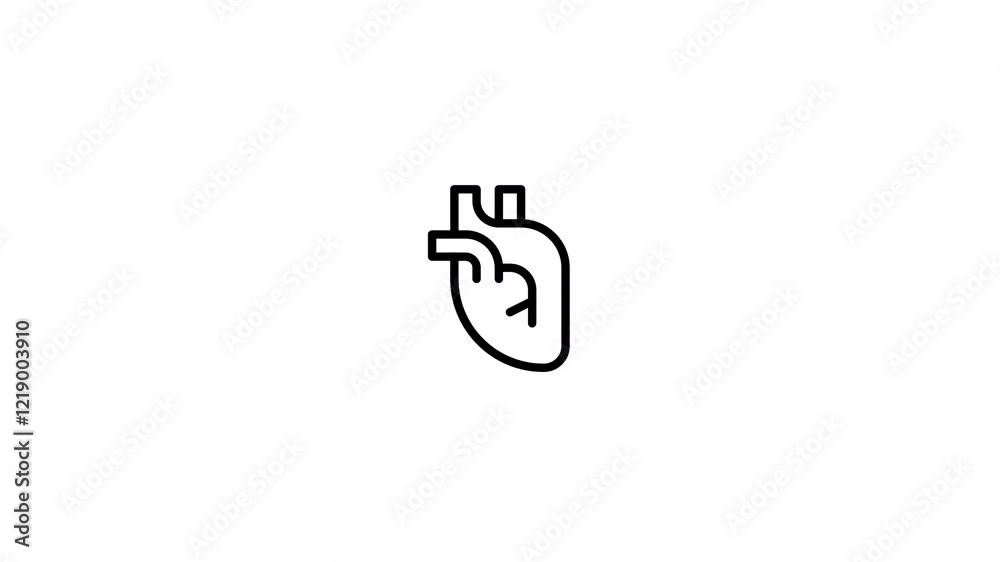 Heart Animated Icon With Alpha Heart Animated Icon With Alpha