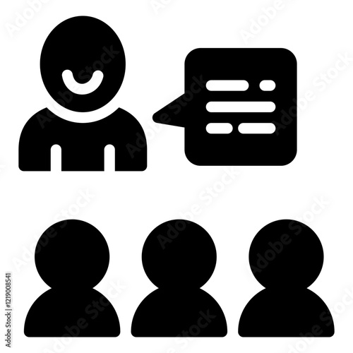 speech icon	