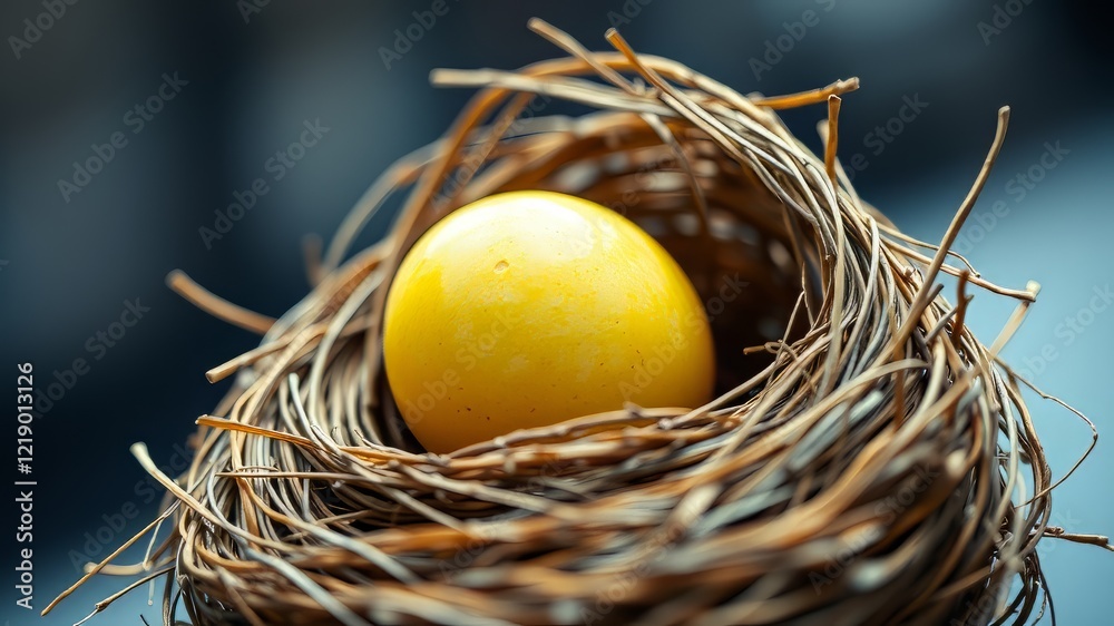 Bird Nest Egg Macro Photography - Stunning Close-up Bird Nest Egg Macro Photography - Stunning Close-up