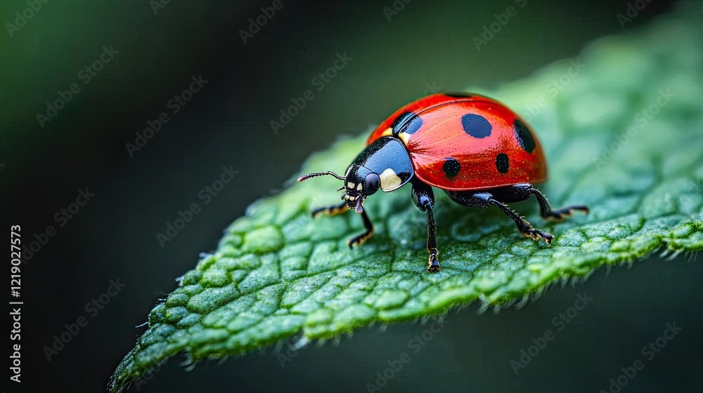 Obraz premium A bug on a leaf