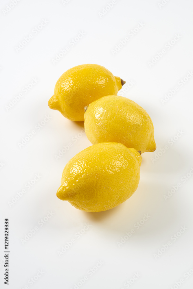 レモン　白バック