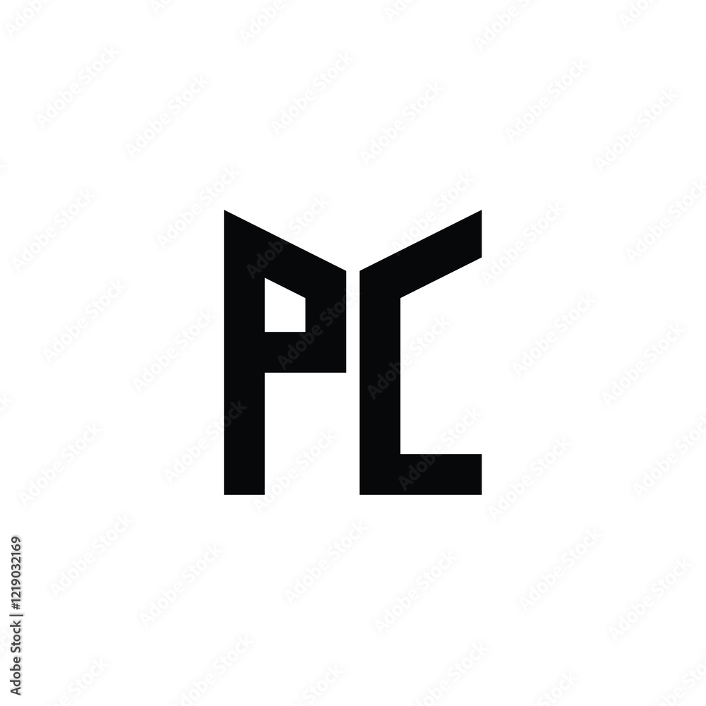 PC monogram logo design letter text name symbol monochrome logotype alphabet character simple logo PC monogram logo design letter text name symbol monochrome logotype alphabet character simple logo