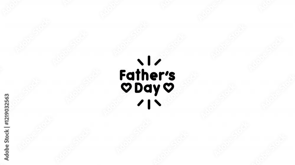 Fathers day Animated Icon With Alpha Fathers day Animated Icon With Alpha