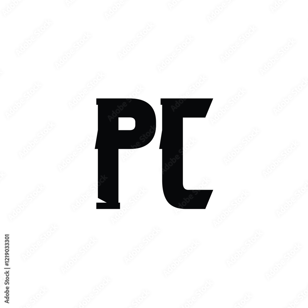 PC monogram logo design letter text name symbol monochrome logotype alphabet character simple logo PC monogram logo design letter text name symbol monochrome logotype alphabet character simple logo