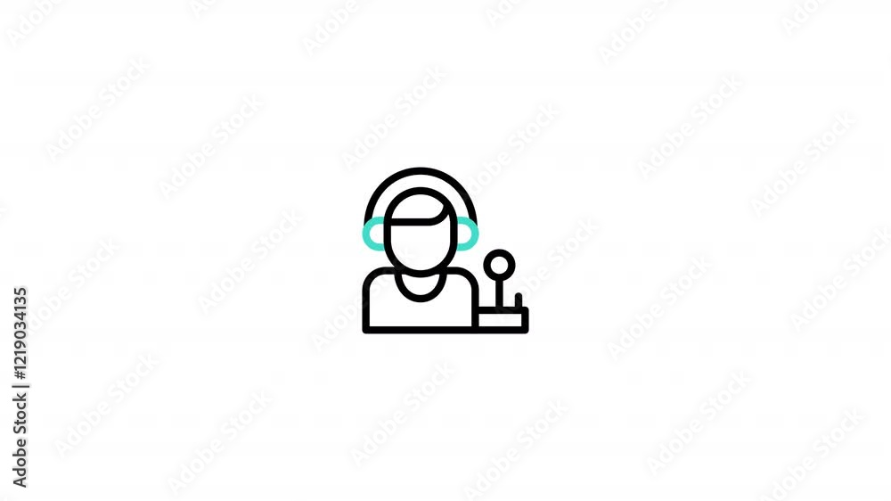 Gamer Animated Icon With Alpha Gamer Animated Icon With Alpha