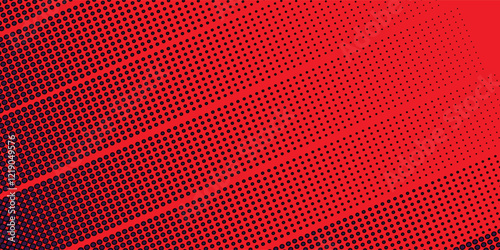 Halftone on blue background. Vector dots glitter or halftone glitter pattern texture Pop Art Style Background. vector grunge arts red grunge