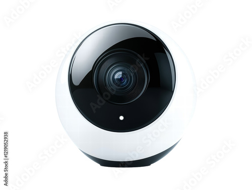 Isolated Small Security Camera photo