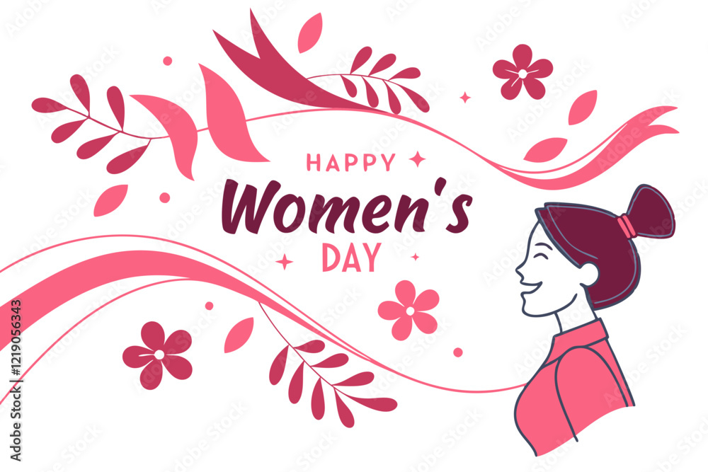 girl with heart happy Women's Day girl with heart happy Women's Day