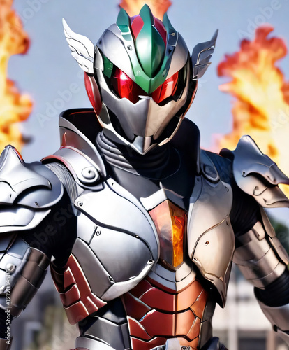 A knight in armor named 