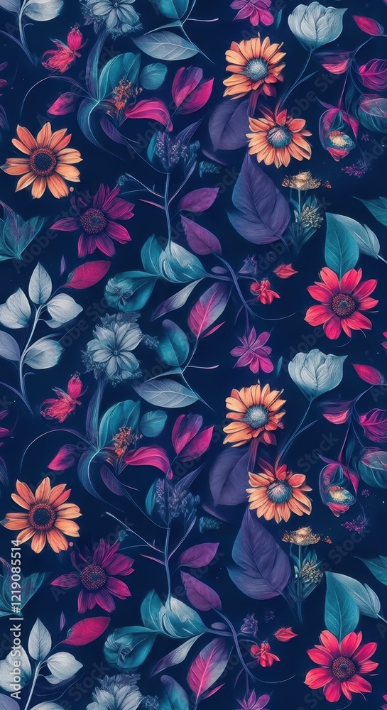 abstract floral pattern background abstract floral pattern background