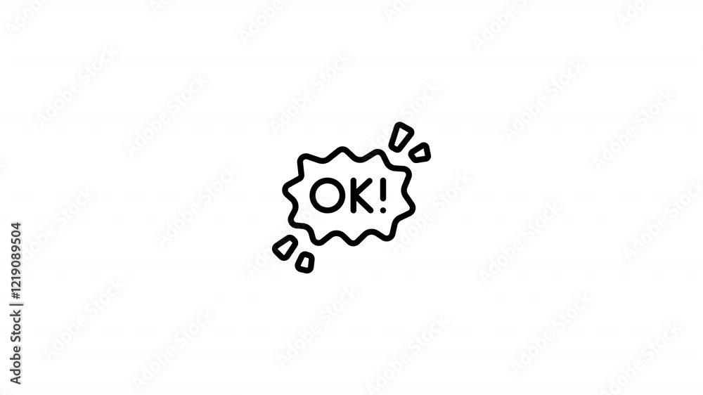 ok Animated Icon With Alpha ok Animated Icon With Alpha