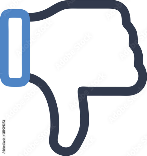 blue and white paint roller