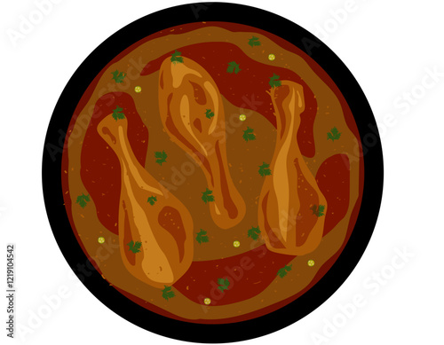 Chicken curry, chicken tikka masala, chicken gravy curry, meat masala, non vegetarian cuisine, indian non veg, kadai chicken, leg piece, butter chicken, tandoori chicken, rogan josh chicken masala