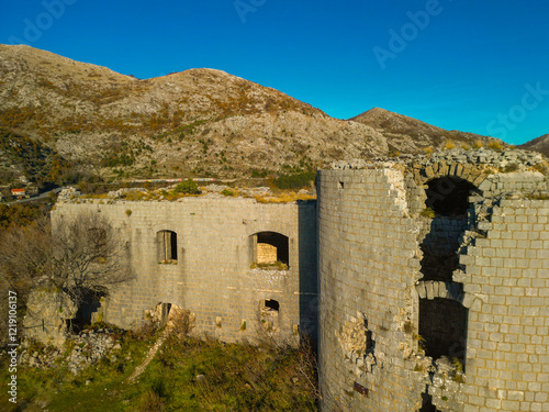 Fort Kosmac, Montenegro - aerial view photo