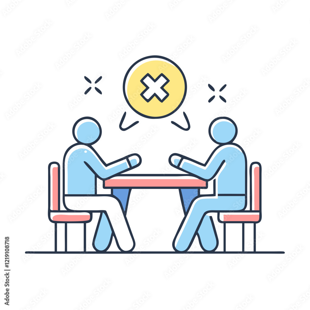 meeting end icon, meeting end vector illustration-simple illustration of meeting end, perfect for meeting end logos and icons meeting end icon, meeting end vector illustration-simple illustration of meeting end, perfect for meeting end logos and icons