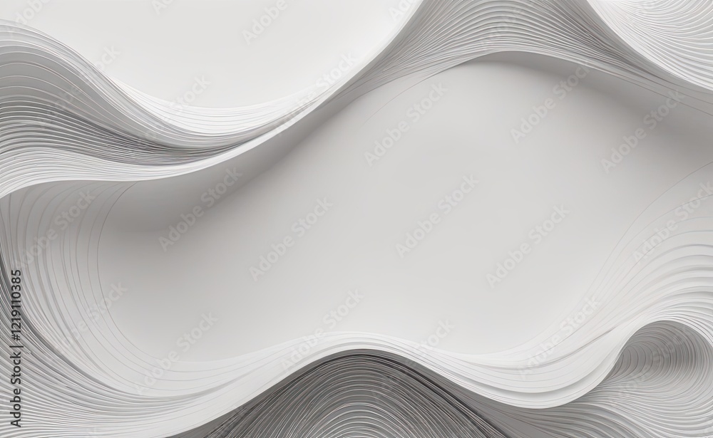Obraz premium An abstract, intricate network of lines and shapes, creating a mesmerizing and dynamic visual pattern.