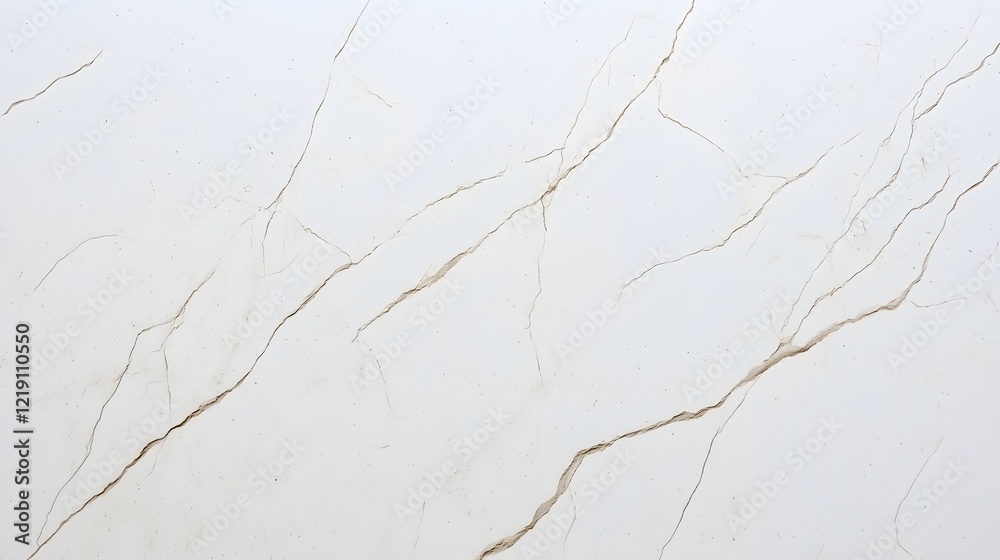 Abstract White Cracked Texture Background AI Generated