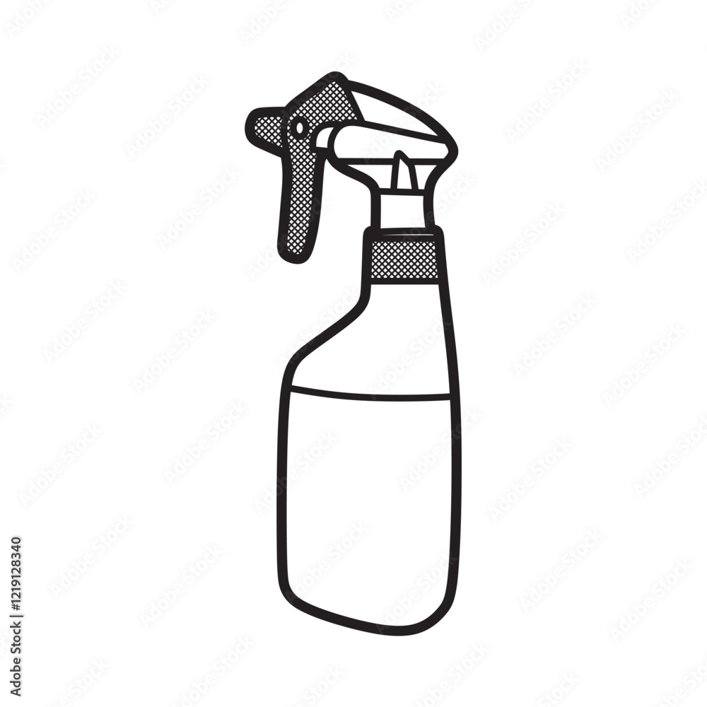 black and white water spray image standard hand pump black and white water spray image standard hand pump