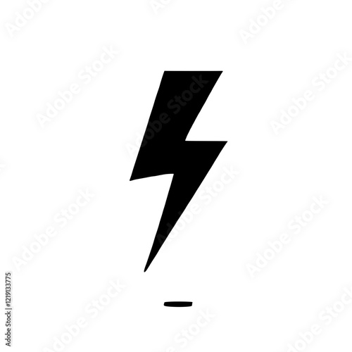 Lightning Bolt Icon: A minimalist, bold black lightning bolt icon with a subtle line beneath it. Ideal for web design, mobile apps, and graphic design projects, it symbolizes speed, energy, and power. Free Download Lightning Bolt Icon: A minimalist, bold black lightning bolt icon with a subtle line beneath it. Ideal for web design, mobile apps, and graphic design projects, it symbolizes speed, energy, and power. - GFXLoad