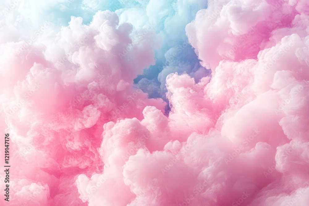 Dreamy Pastel Clouds Create a Whimsical Fantasy Sky for a Serene Ambiance. Generative AI Dreamy Pastel Clouds Create a Whimsical Fantasy Sky for a Serene Ambiance. Generative AI
