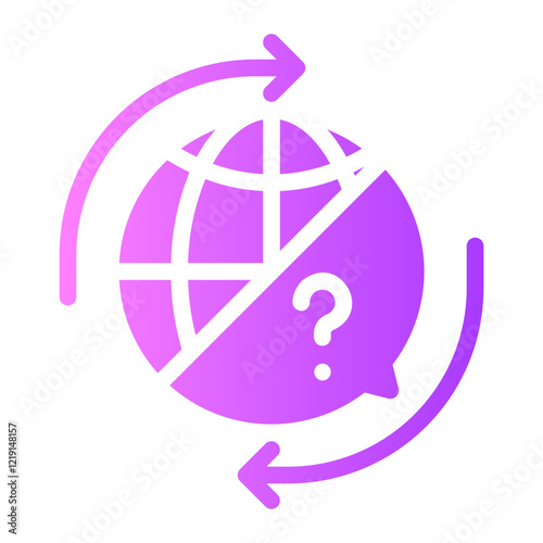 translate gradient icon
