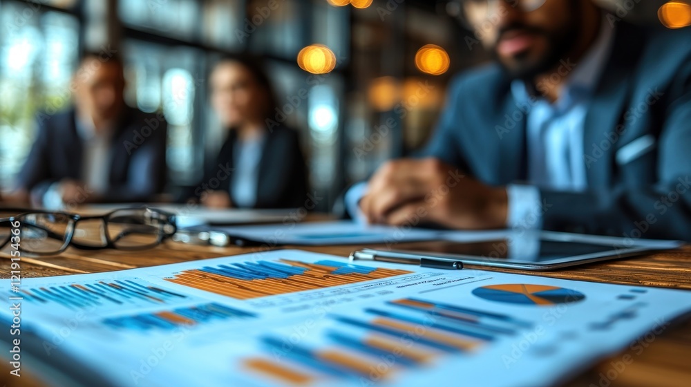 Business Meeting: Analyzing Financial Charts and Graphs Business Meeting: Analyzing Financial Charts and Graphs