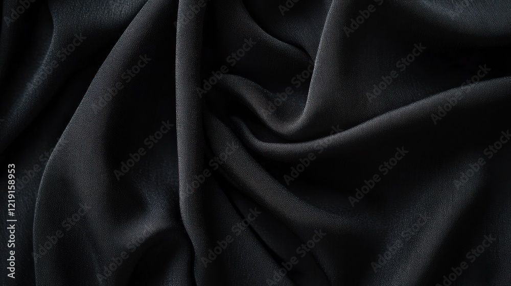 Fototapeta premium Abstract Black Fabric Texture