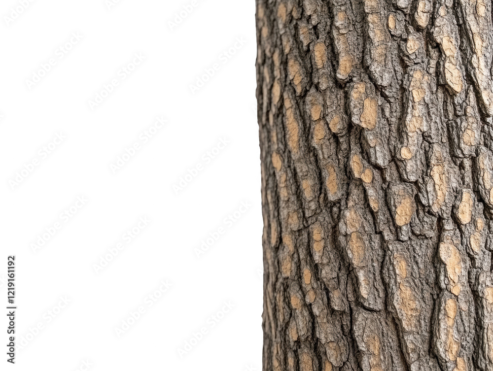 custom made wallpaper toronto digitalDramatic monochrome, textured tree trunk isolated against a deep black background