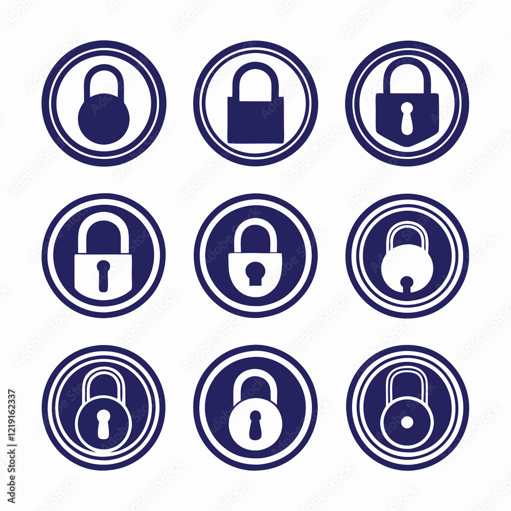Security Lock Icon Bundle Collection Security Lock Icon Bundle Collection