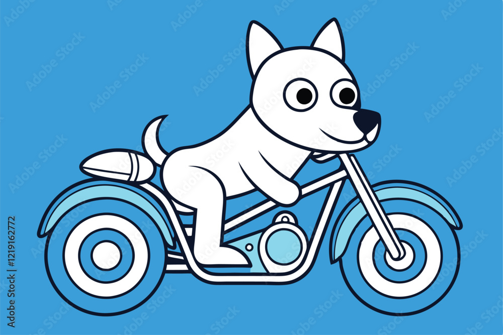 Cute animal Vector art in Illustration on a White Background Cute animal Vector art in Illustration on a White Background