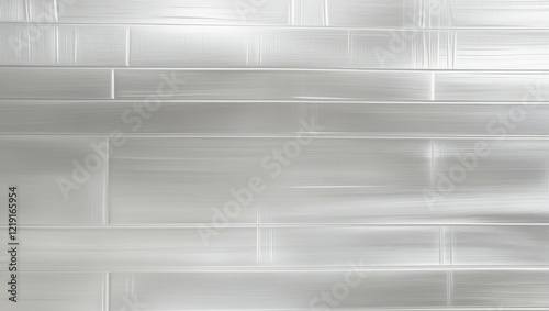 Wallpaper Mural Abstract, blurred horizontal lines, grayscale, metallic texture, brushed steel effect, minimalist, soft focus, ethereal, muted tones, subtle light reflections, smooth gradient, industrial aesthetic, m Torontodigital.ca