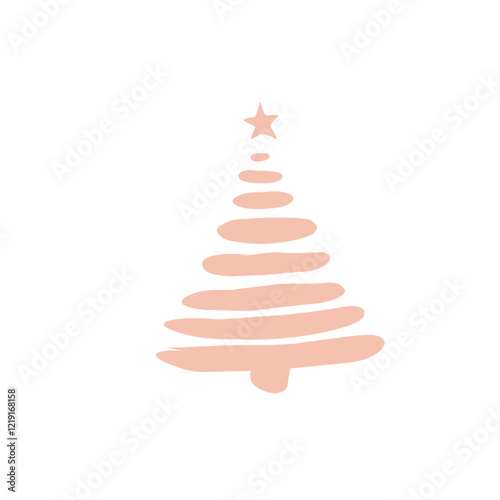 Christmas Tree vector icon