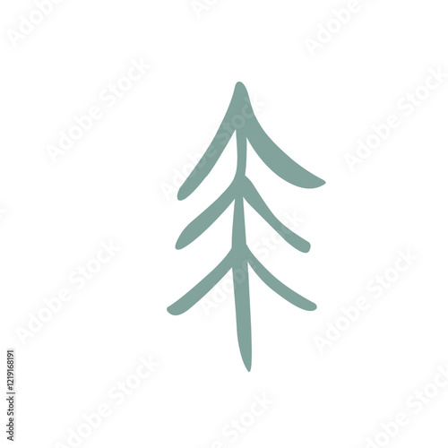 Christmas Tree vector icon