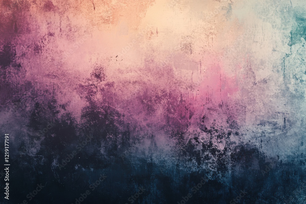 Fototapeta premium Textured holographic backdrop featuring subtle gradients, nostalgic aesthetics, and artistic noise details for creative projects and design applications