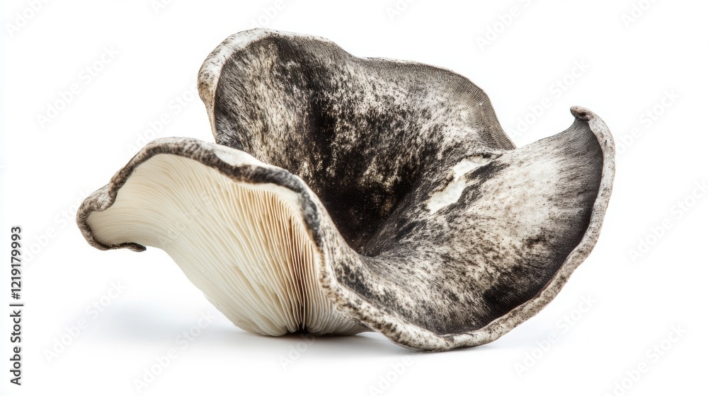 Fototapeta premium Close-up of a unique mushroom specimen with intricate texture