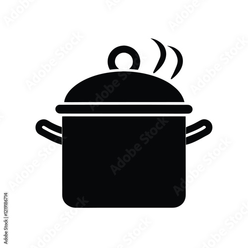 stainless steel pan vector image illustration and artwork on white background