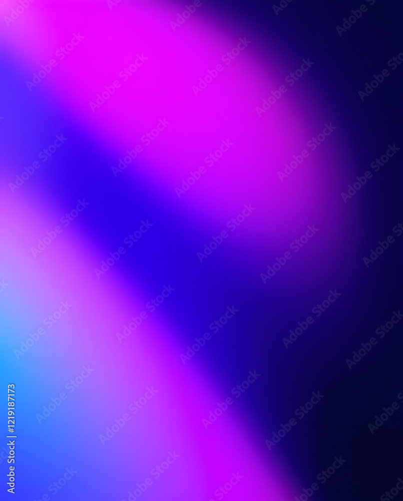 Fototapeta premium Vibrant hues dance across a dark canvas in a mesmerizing light display during late night hours