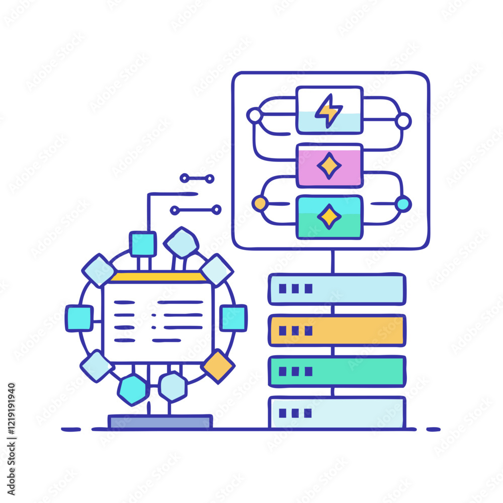 ai software stack icon, ai software stack vector illustration-simple illustration of ai software stack, perfect for ai software stack logos and icons ai software stack icon, ai software stack vector illustration-simple illustration of ai software stack, perfect for ai software stack logos and icons