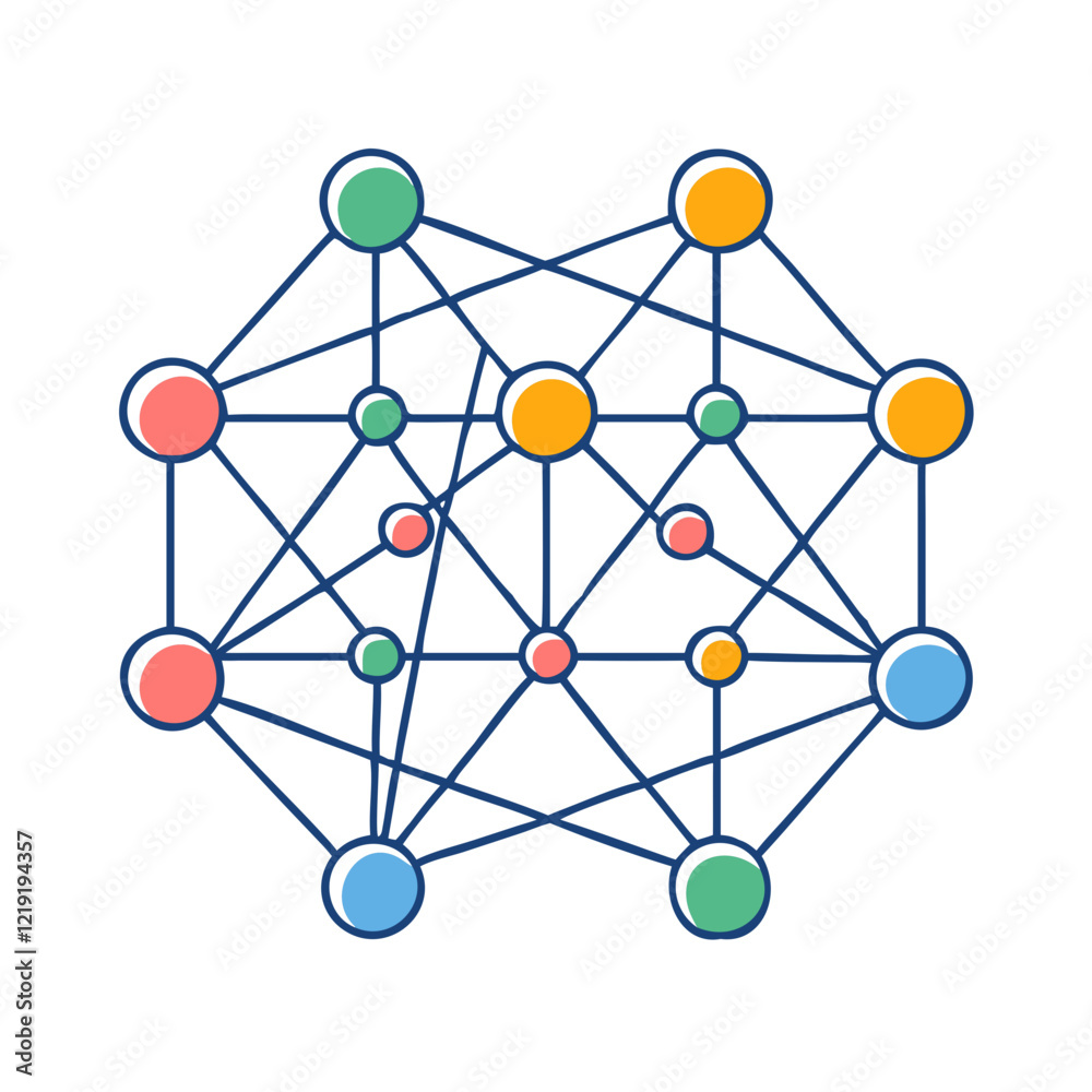 neural network icon, neural network vector illustration-simple illustration of neural network, perfect for neural network logos and icons neural network icon, neural network vector illustration-simple illustration of neural network, perfect for neural network logos and icons