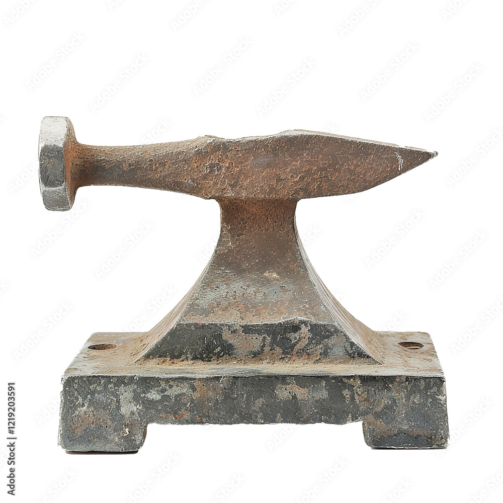 Rusted antique metal anvil blacksmith tool workshop Rusted antique metal anvil blacksmith tool workshop