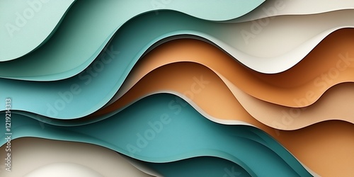 gradient with deep emerald green, rich brown, and burnt orange, flowing together in earthy tones that evoke a sense of autumn in a dense forest 