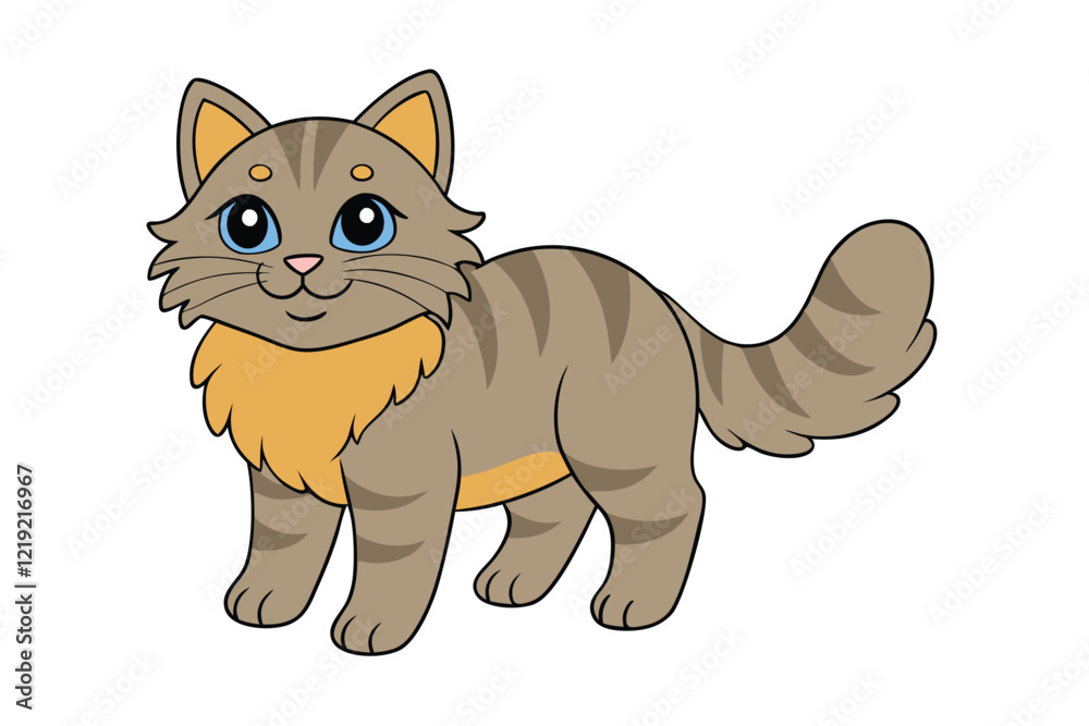 Cute Animal Vector art in Illustration on a White Background
Cute Animal Vector art in Illustration on a White Background
